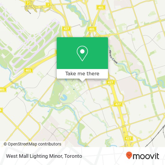 West Mall Lighting Minor map