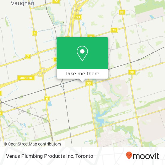 Venus Plumbing Products Inc map