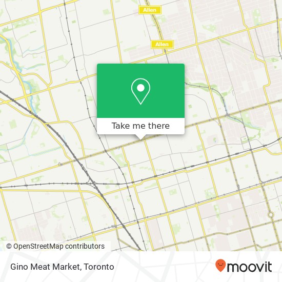 Gino Meat Market map