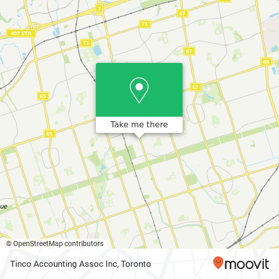 Tinco Accounting Assoc Inc map