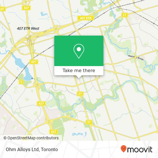 Ohm Alloys Ltd map