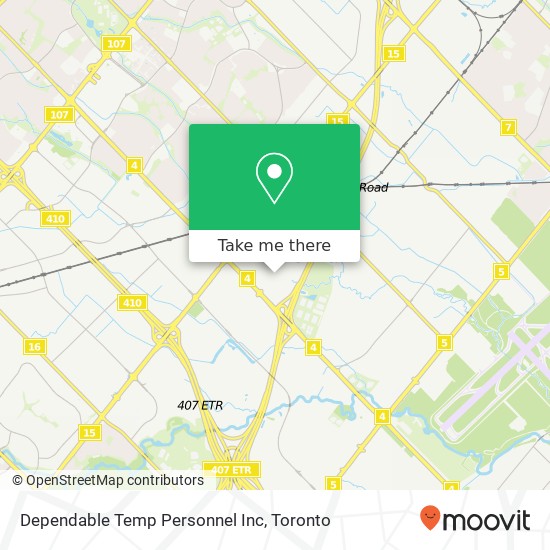 Dependable Temp Personnel Inc map