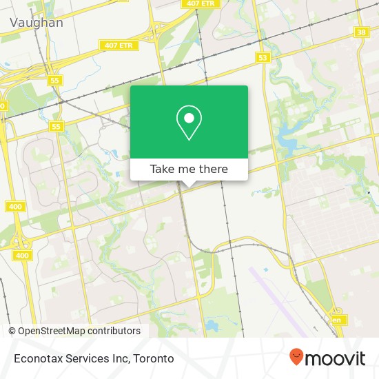 Econotax Services Inc map
