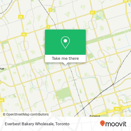 Everbest Bakery Wholesale map