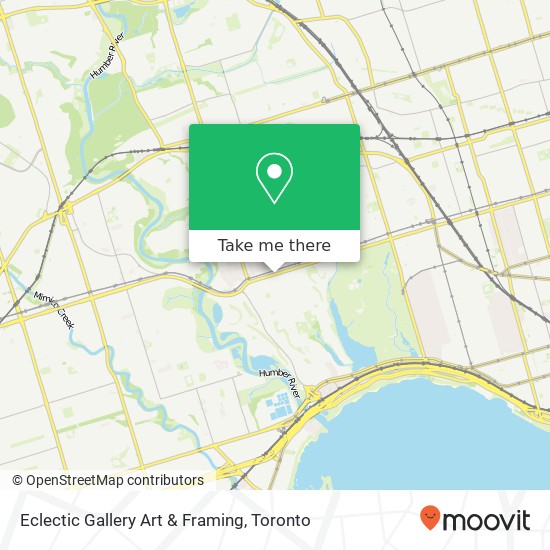 Eclectic Gallery Art & Framing map