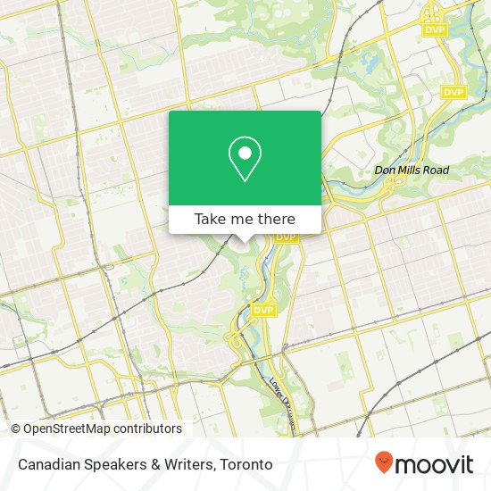 Canadian Speakers & Writers map
