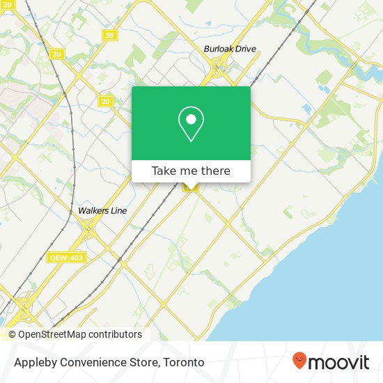 Appleby Convenience Store map