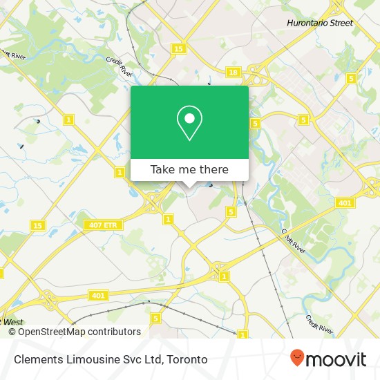 Clements Limousine Svc Ltd map