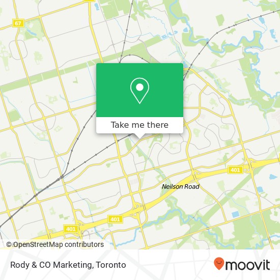 Rody & CO Marketing map