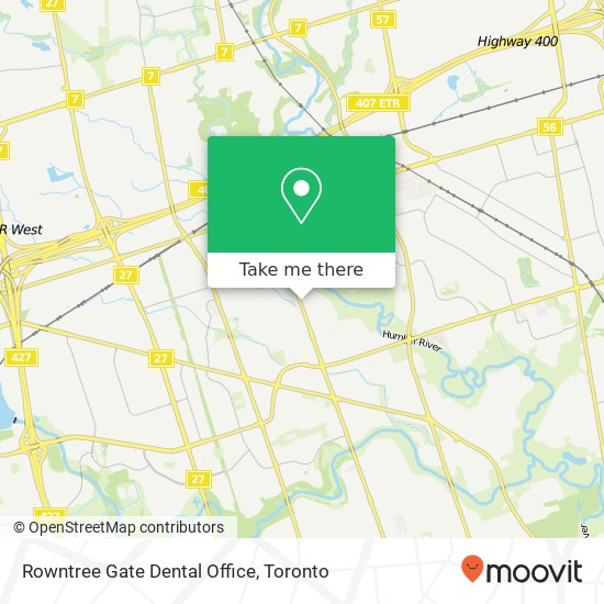 Rowntree Gate Dental Office map