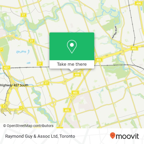 Raymond Guy & Assoc Ltd map