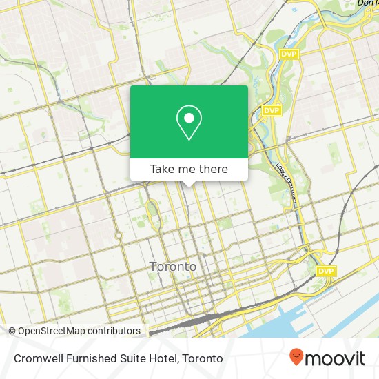 Cromwell Furnished Suite Hotel map