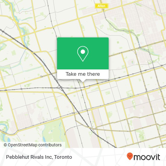 Pebblehut Rivals Inc map
