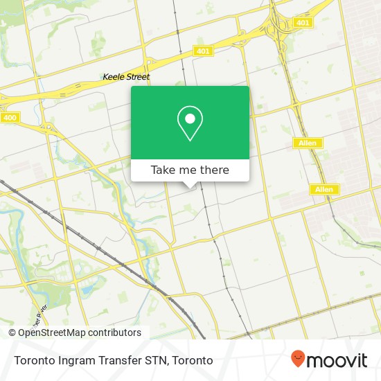Toronto Ingram Transfer STN map