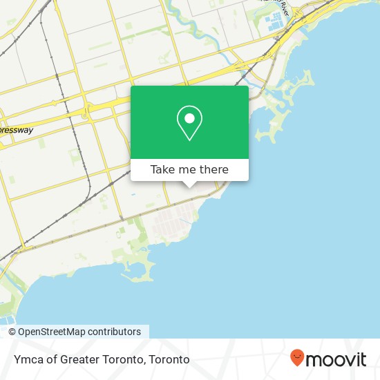 Ymca of Greater Toronto map