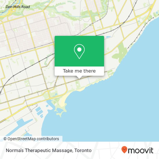 Norma's Therapeutic Massage map