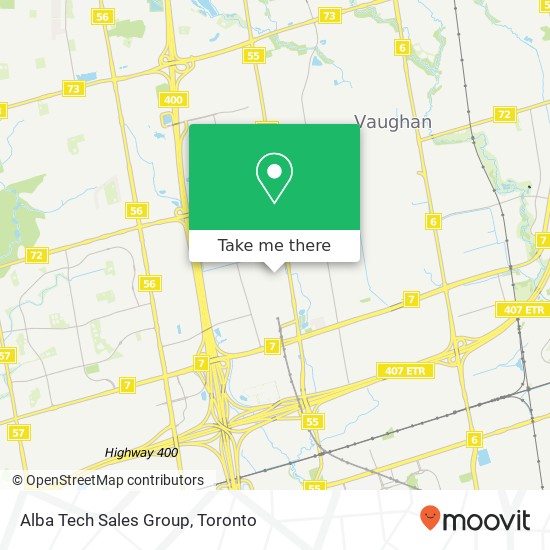 Alba Tech Sales Group map