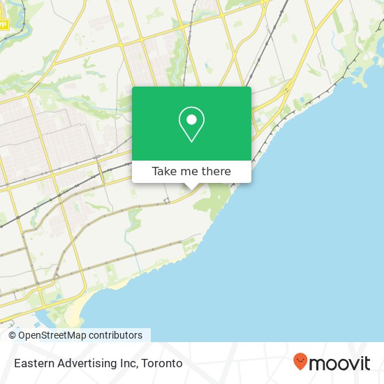 Eastern Advertising Inc map