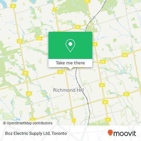 Boz Electric Supply Ltd map