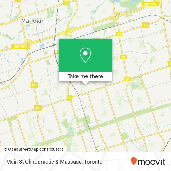 Main St Chiropractic & Massage map