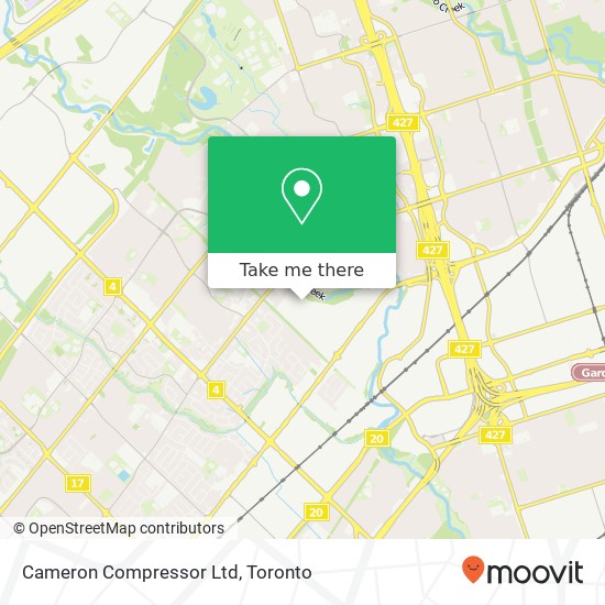 Cameron Compressor Ltd map