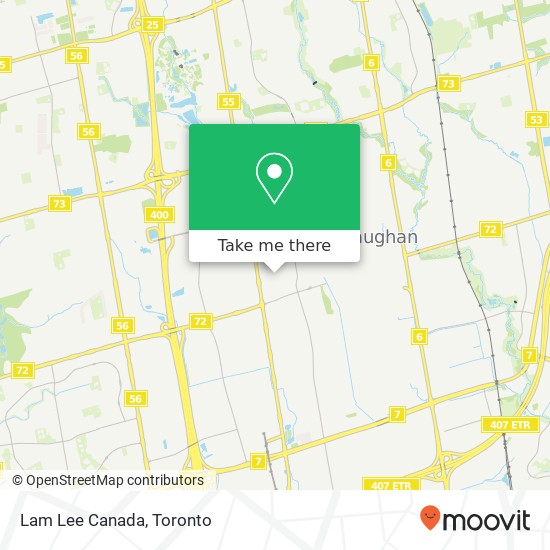 Lam Lee Canada map