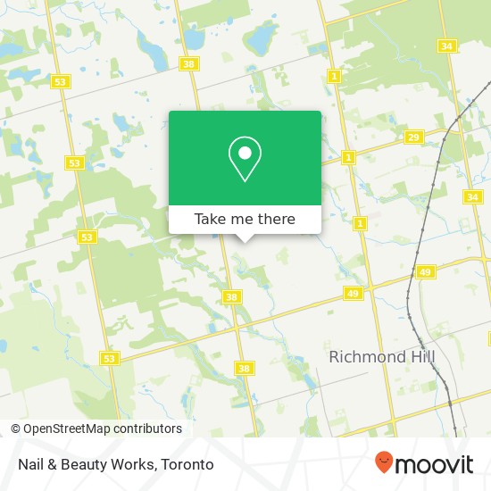 Nail & Beauty Works map