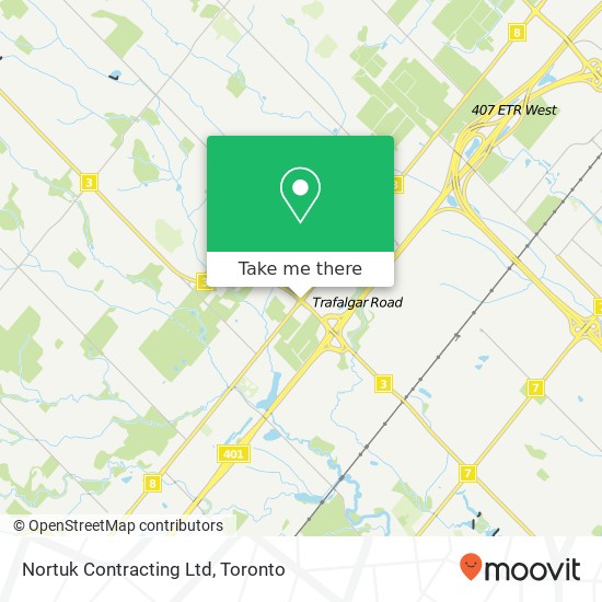 Nortuk Contracting Ltd map