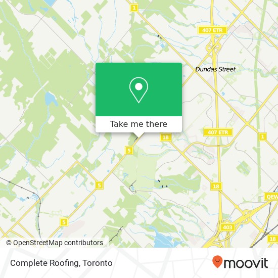 Complete Roofing map