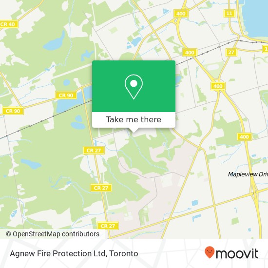 Agnew Fire Protection Ltd map