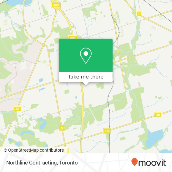 Northline Contracting map