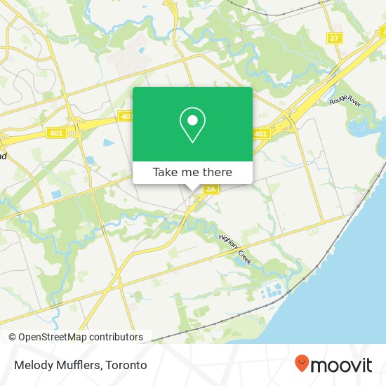 Melody Mufflers map