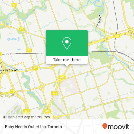 Baby Needs Outlet Inc map