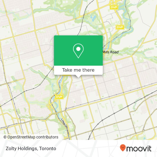 Zolty Holdings map