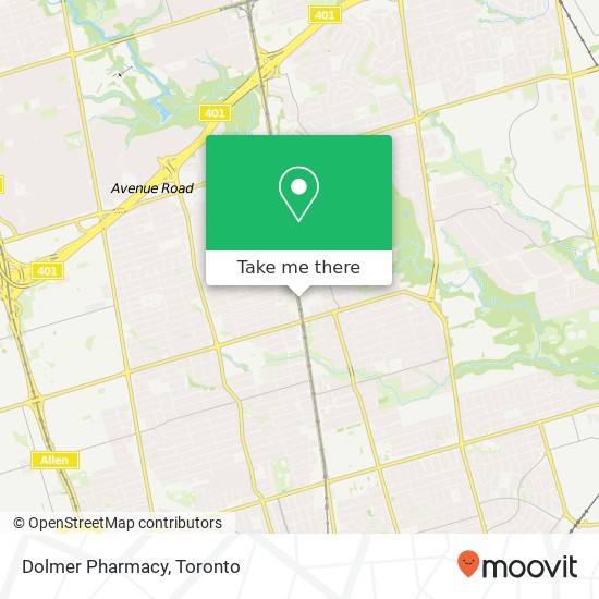 Dolmer Pharmacy map