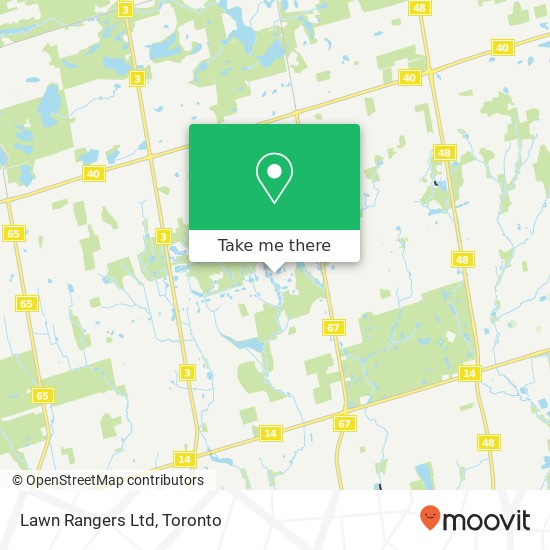 Lawn Rangers Ltd map