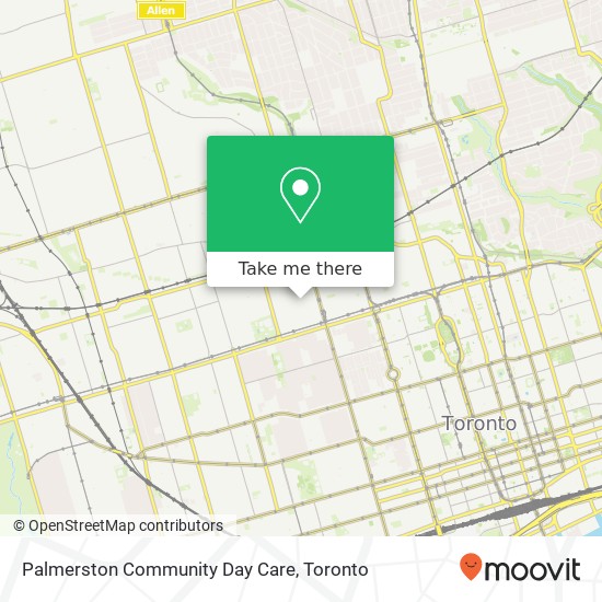 Palmerston Community Day Care map
