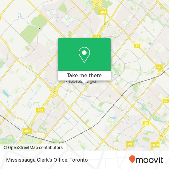 Mississauga Clerk's Office plan