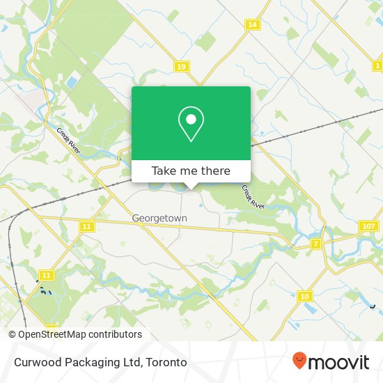 Curwood Packaging Ltd map