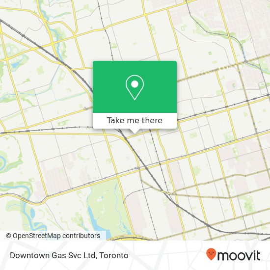 Downtown Gas Svc Ltd map