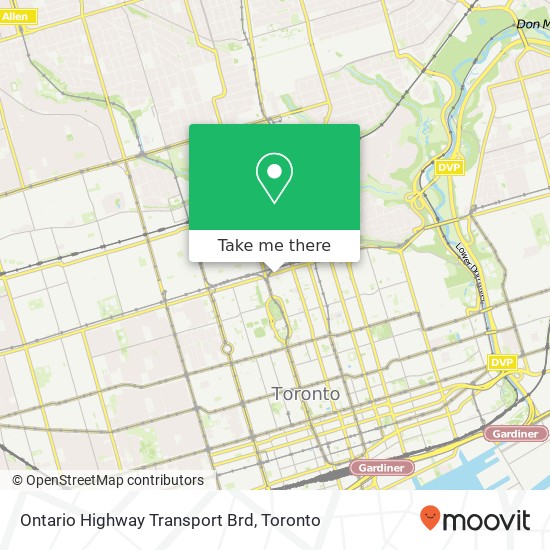 Ontario Highway Transport Brd plan