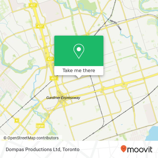 Dompas Productions Ltd map