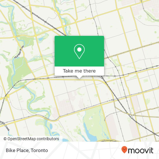 Bike Place map