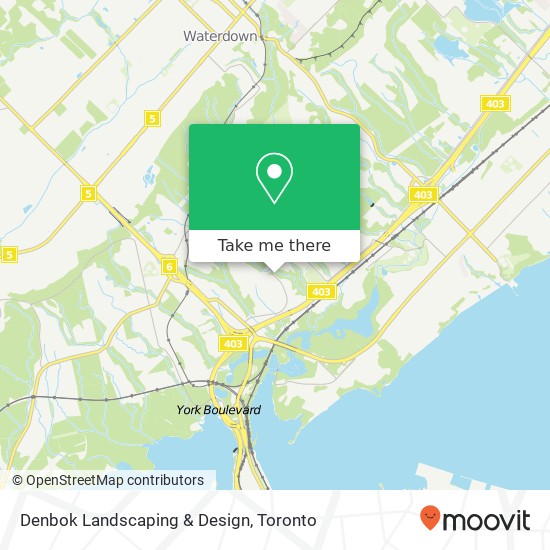 Denbok Landscaping & Design map