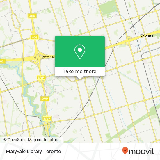 Maryvale Library map