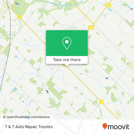 T & T Auto Repair map