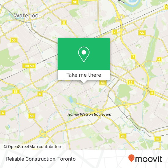 Reliable Construction map