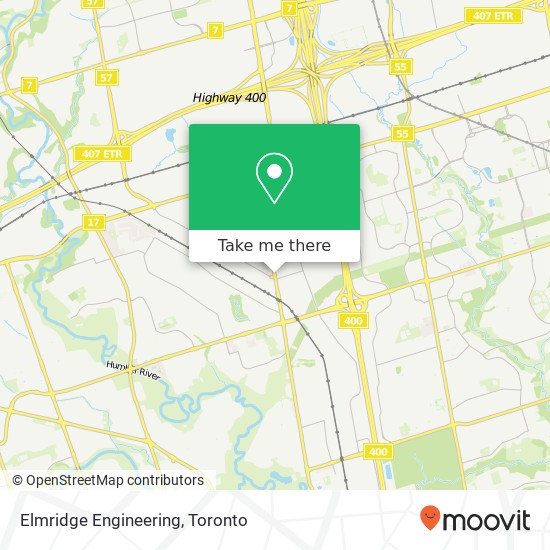 Elmridge Engineering map