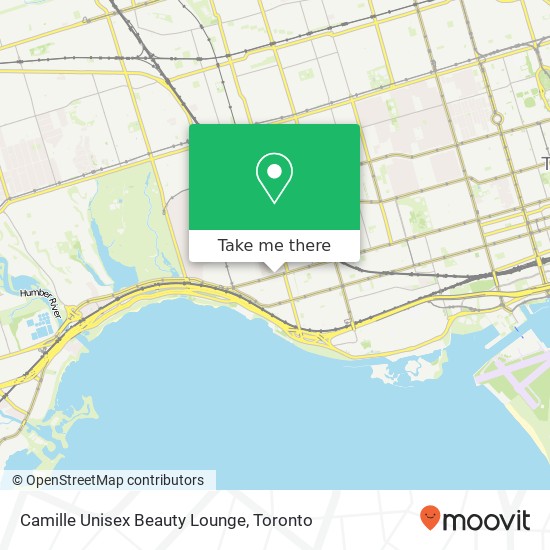 Camille Unisex Beauty Lounge map