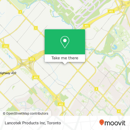 Lancotek Products Inc map